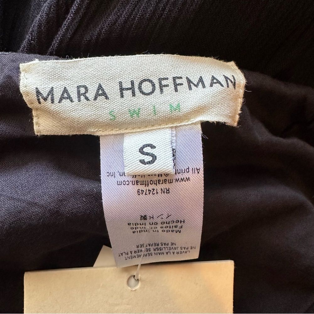 Mara Hoffman Swim Starbasket Black Maxi Dress Size Small - Picture 8 of 16